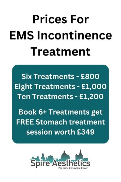 EMS Incontinence Treatment Prices Gerrards Cross