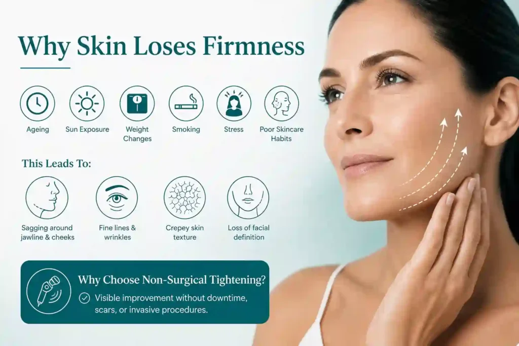 What Makes Skin Lose Firmness and Why Do People Seek Non-Surgical Tightening Gerrards Cross?